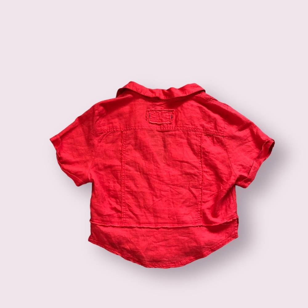NWOT Annabelle solid shirt by We The Free from Free People in size Small - Picture 4 of 12